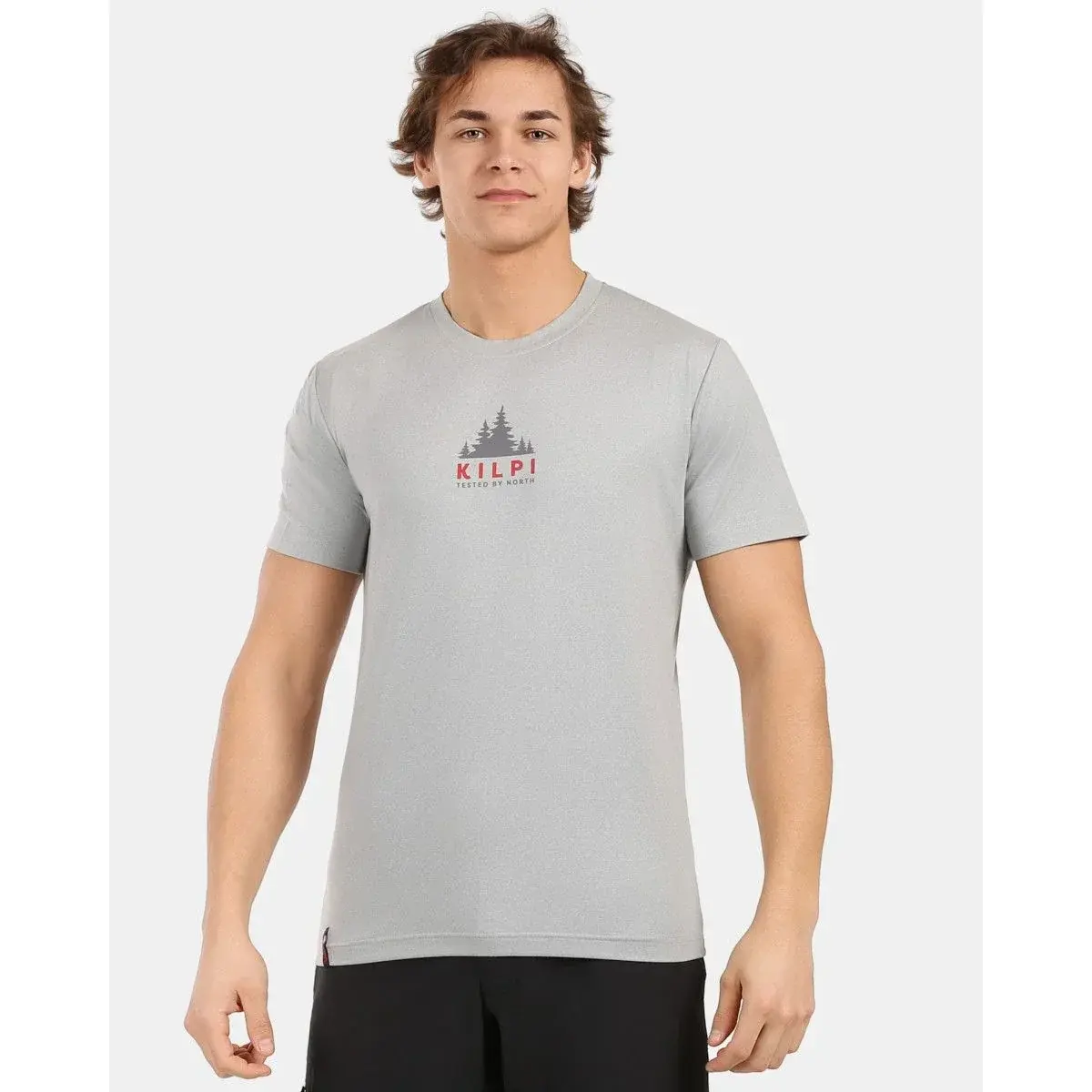 Herenshirt Kilpi LISMAIN-M lichtgrijs