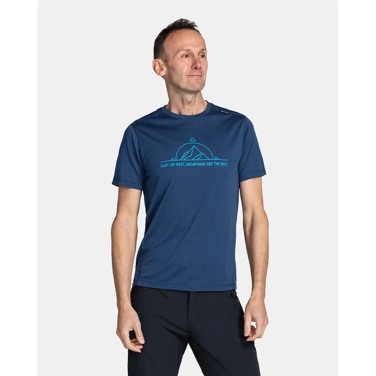 Kilpi Heren merino shirt Kilpi Merin-MDBL