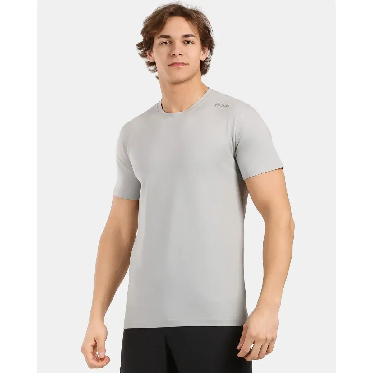 Herenshirt Kilpi PROMO-M 2026 lichtgrijs