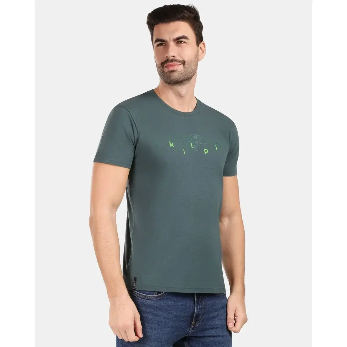 Kilpi Herenshirt Kilpi SPACER-M donkergroen