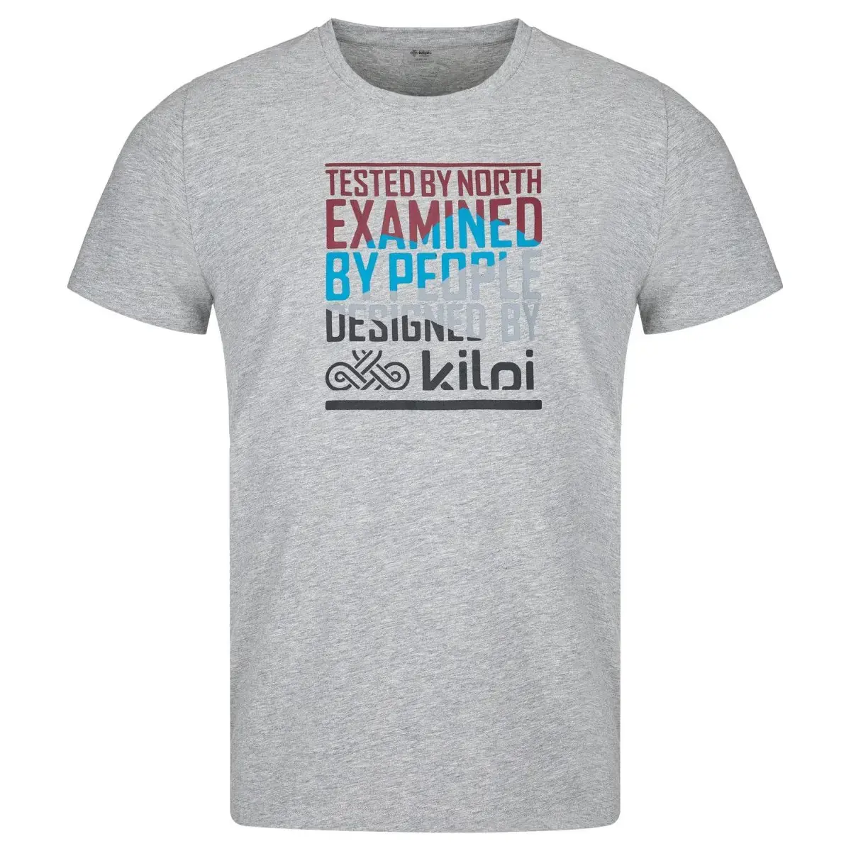 Heren katoenen shirt Kilpi Typon-M lichtgrijs