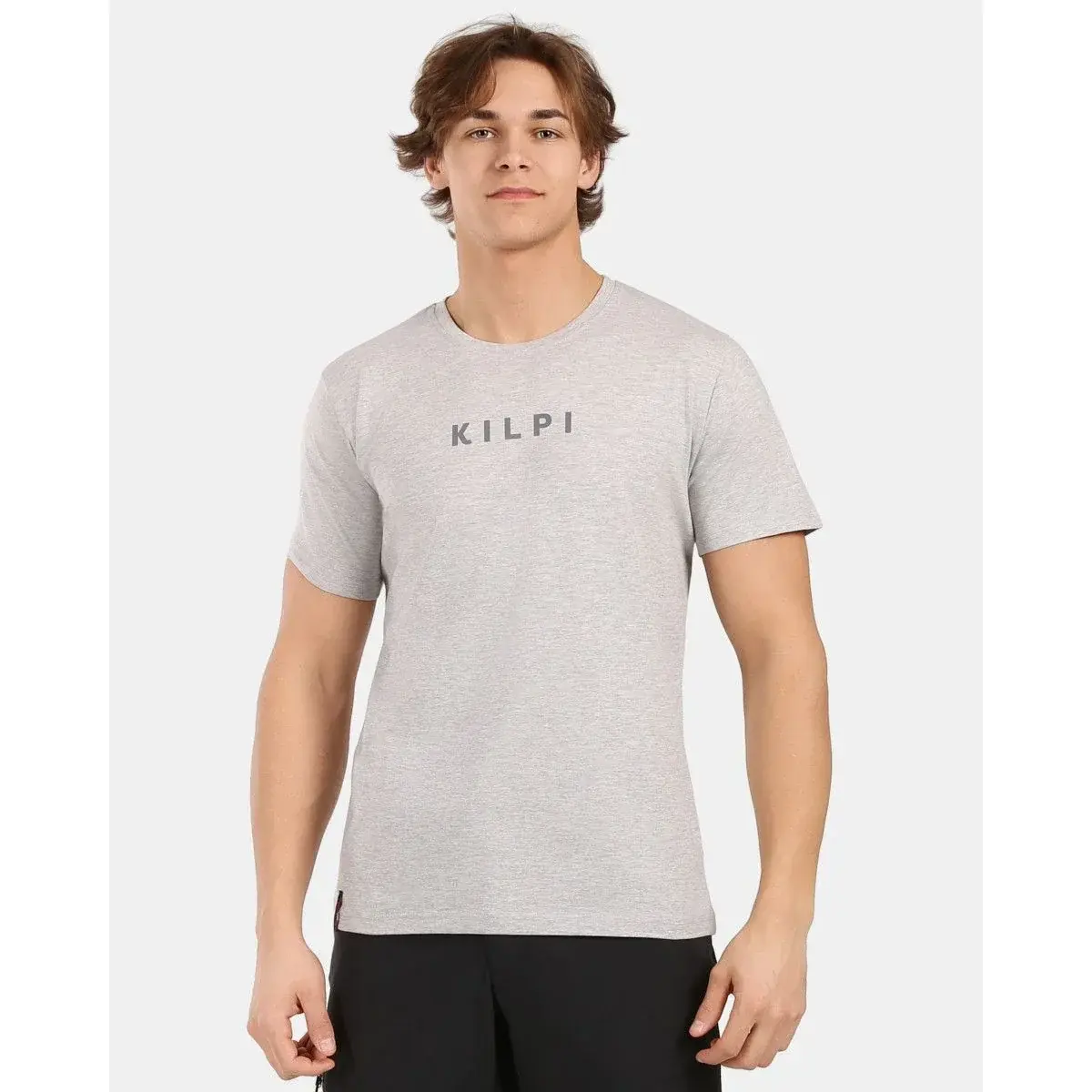 Kilpi Herenshirt Kilpi VIBE-M lichtgrijs