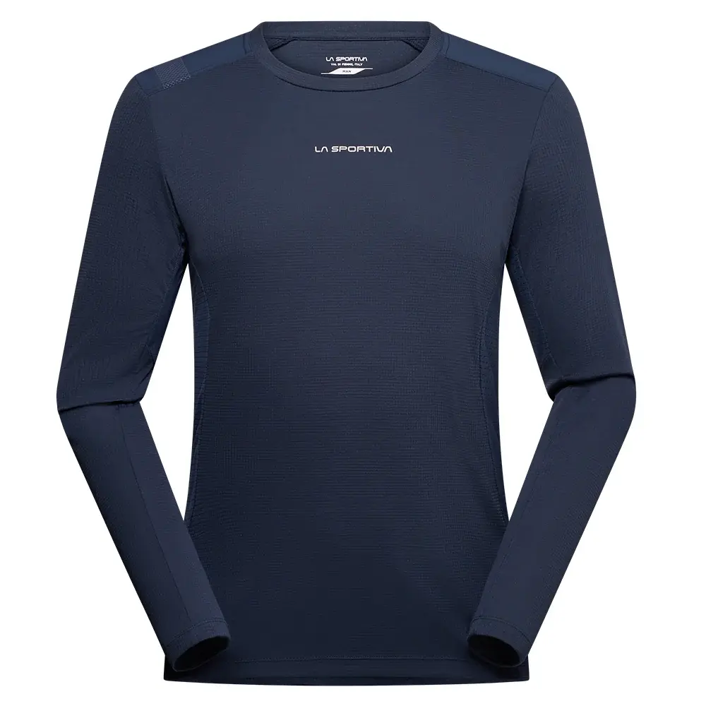 Herenshirt La Sportiva BEYOND LONGSLEEVE night sky/chalk
