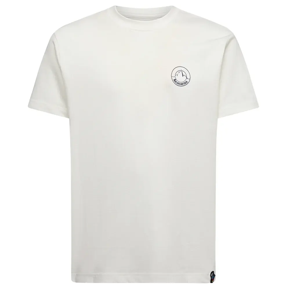 Herenshirt La Sportiva Circle Logo chalk/onyx