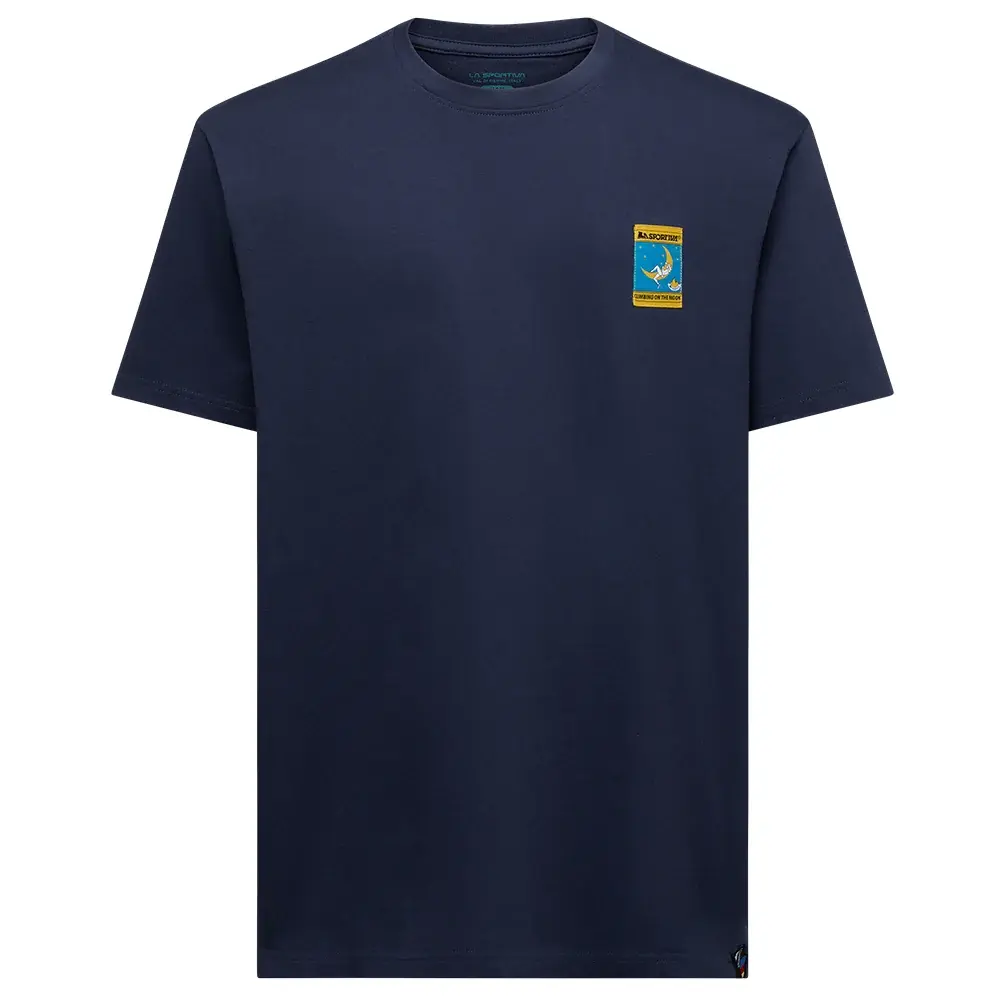 La Sportiva Herenshirt La Sportiva Moon Patch T-Shirt night sky/lake