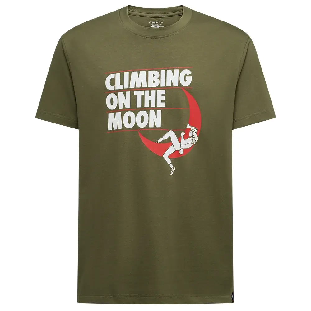 La Sportiva Herenshirt La Sportiva MOON ROCK cypress/chalk