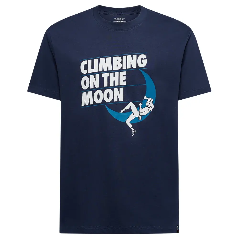 La Sportiva Herenshirt La Sportiva MOON ROCK night sky/chalk