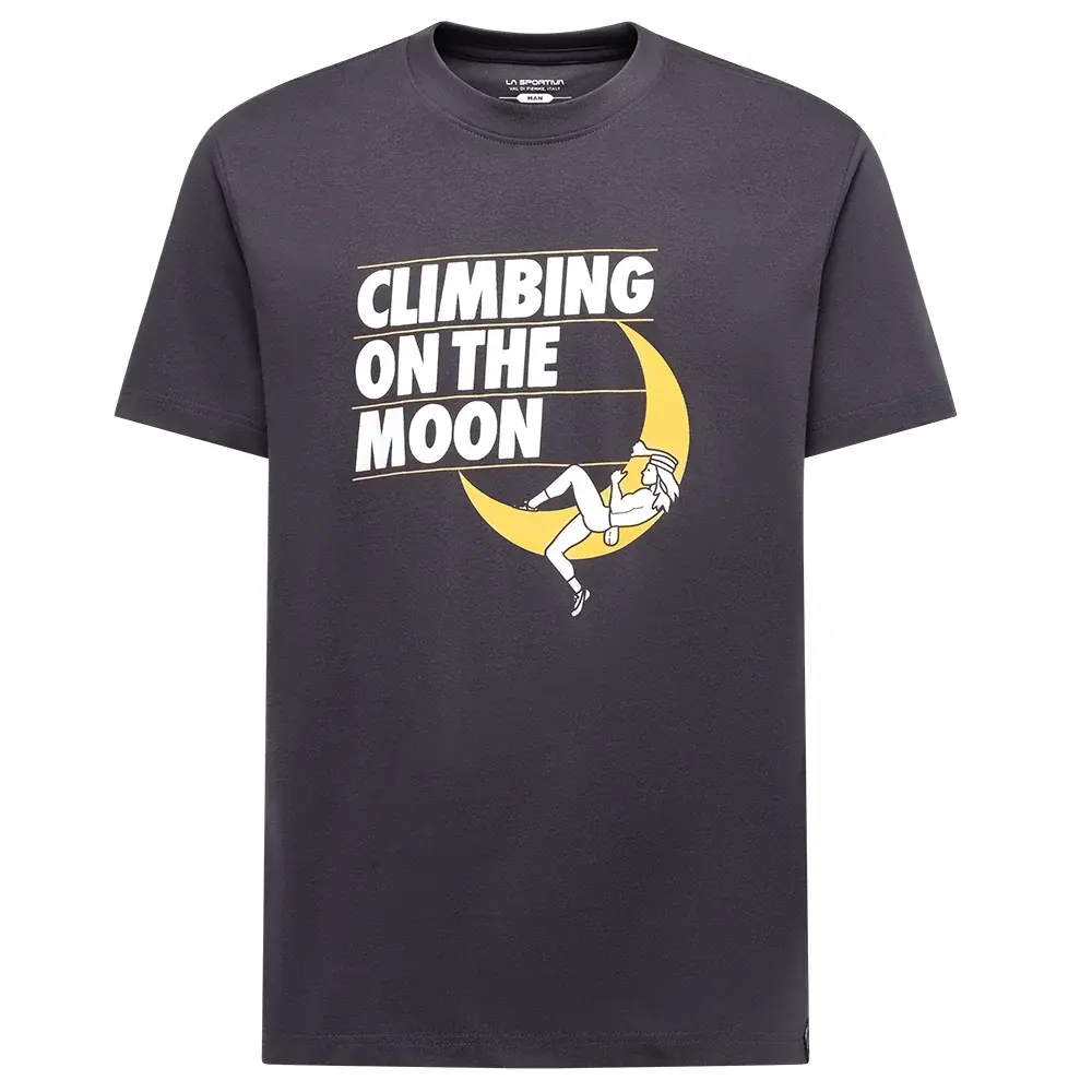 La Sportiva Herenshirt La Sportiva MOON ROCK onyx/chalk