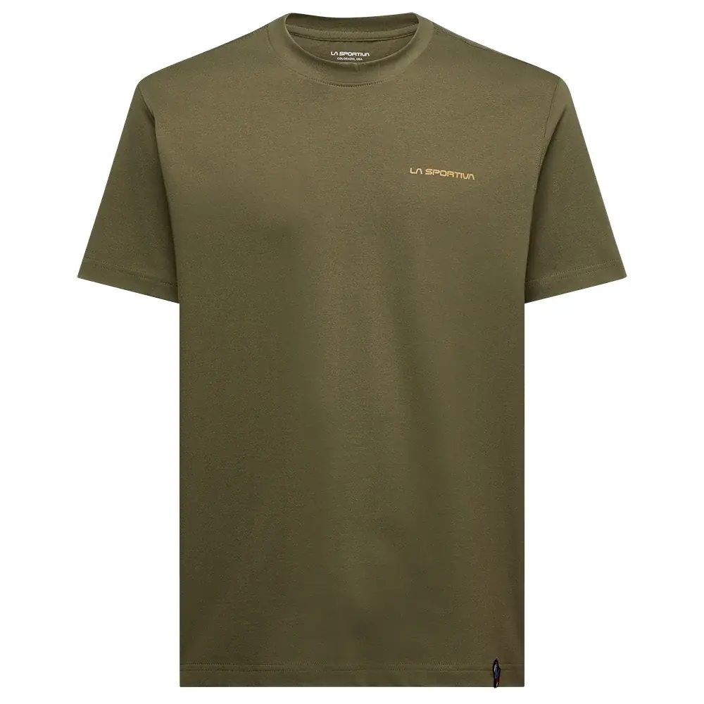 Herenshirt La Sportiva Psychotomic cypress/sandstone