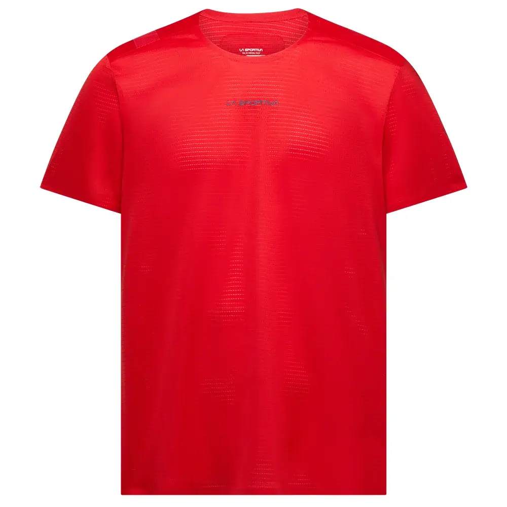 La Sportiva Herenshirt La Sportiva PURE mountain red/night sky