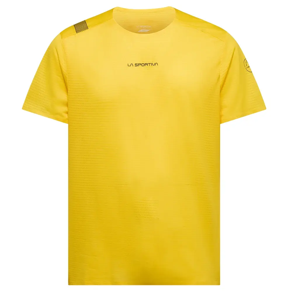 La Sportiva Herenshirt La Sportiva PURE yellow/black