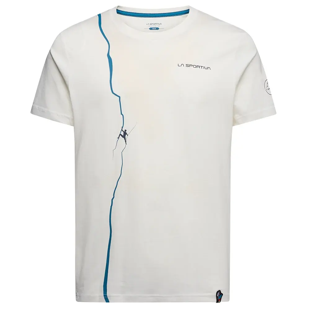 La Sportiva Herenshirt La Sportiva Route chalk/lake