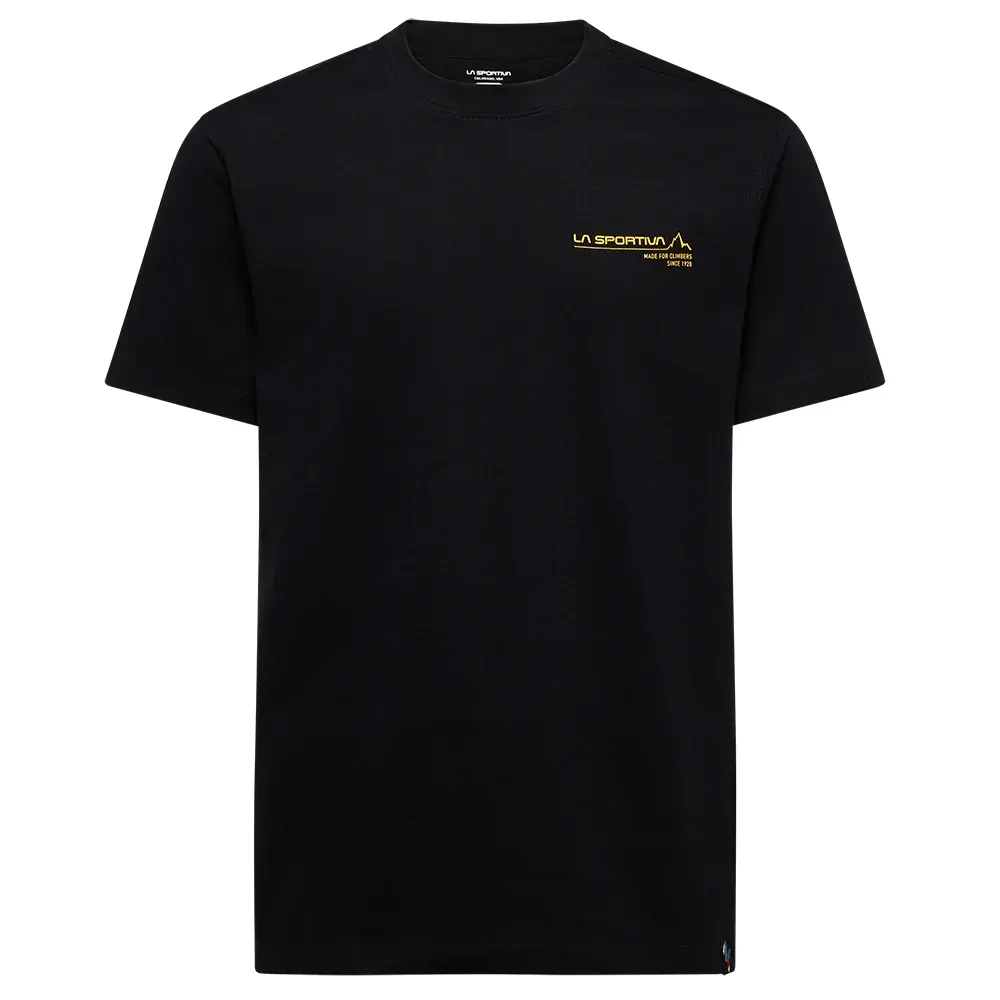 Herenshirt La Sportiva SINCE T-SHIRT black/yellow