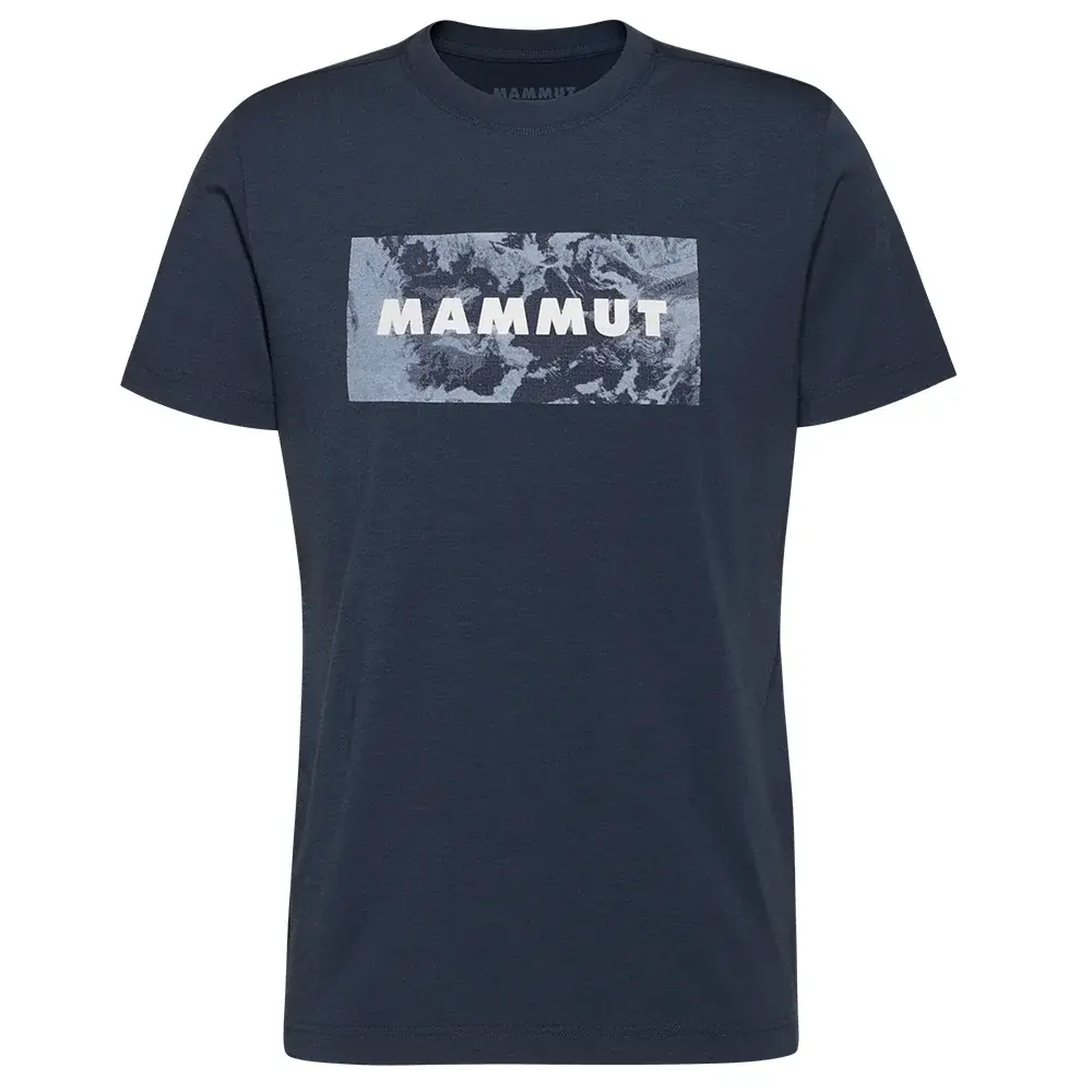Mammut Herenshirt Mammut Trovat T-Shirt Logo marine