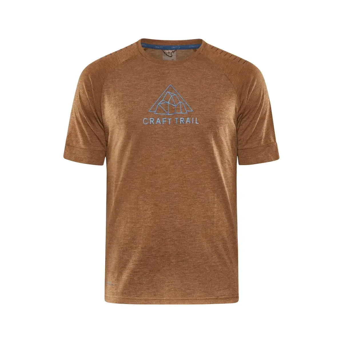 Herenshirt Craft ADV Trail Wool SS bruin
