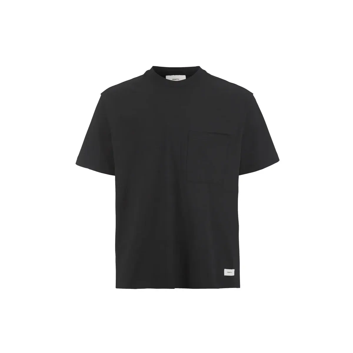 Herenshirt Craft Collective Relaxed zwart