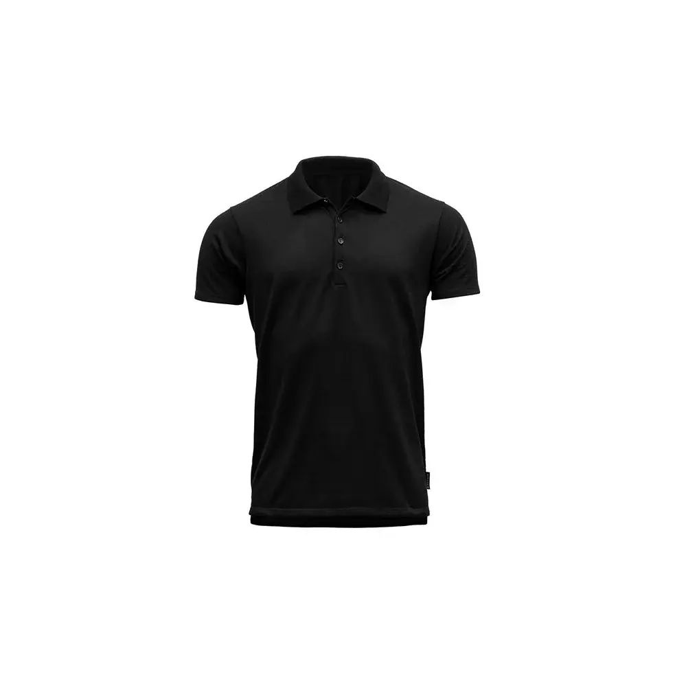 Herenshirt Devold Pique zwart