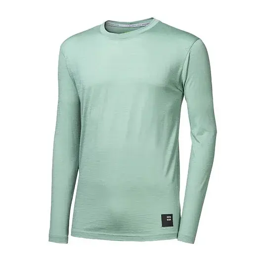 Heren shirt met lange mouwen Sensor MERINO CORDURA basil green