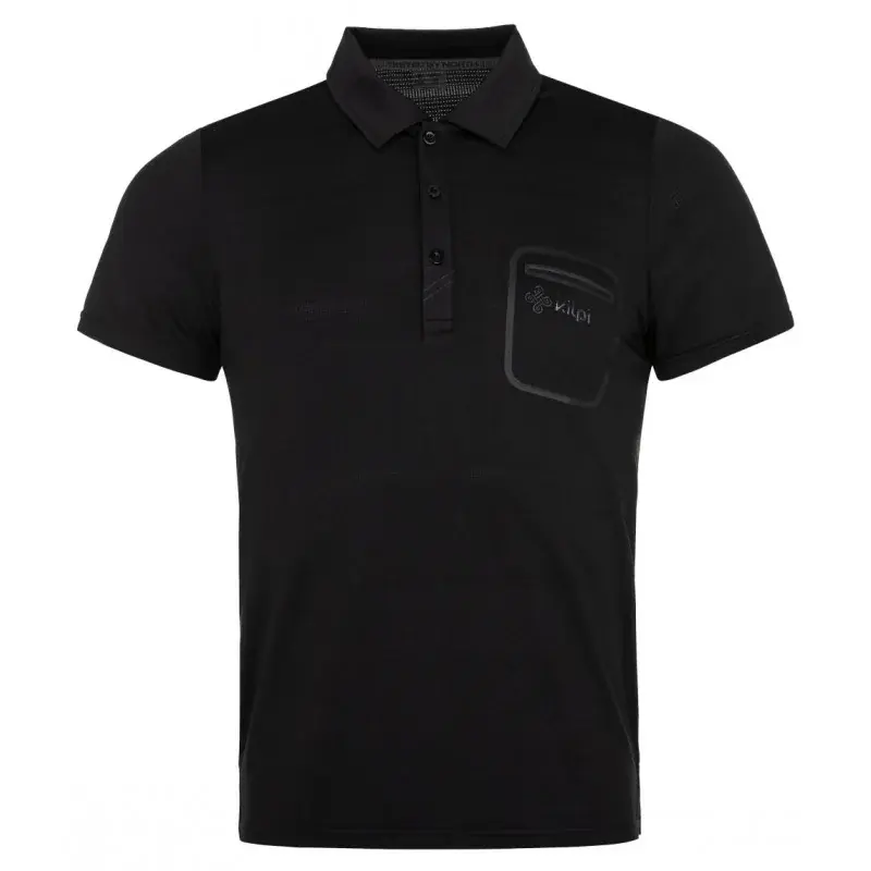 Heren poloshirt Kilpi Givry-M Zwart