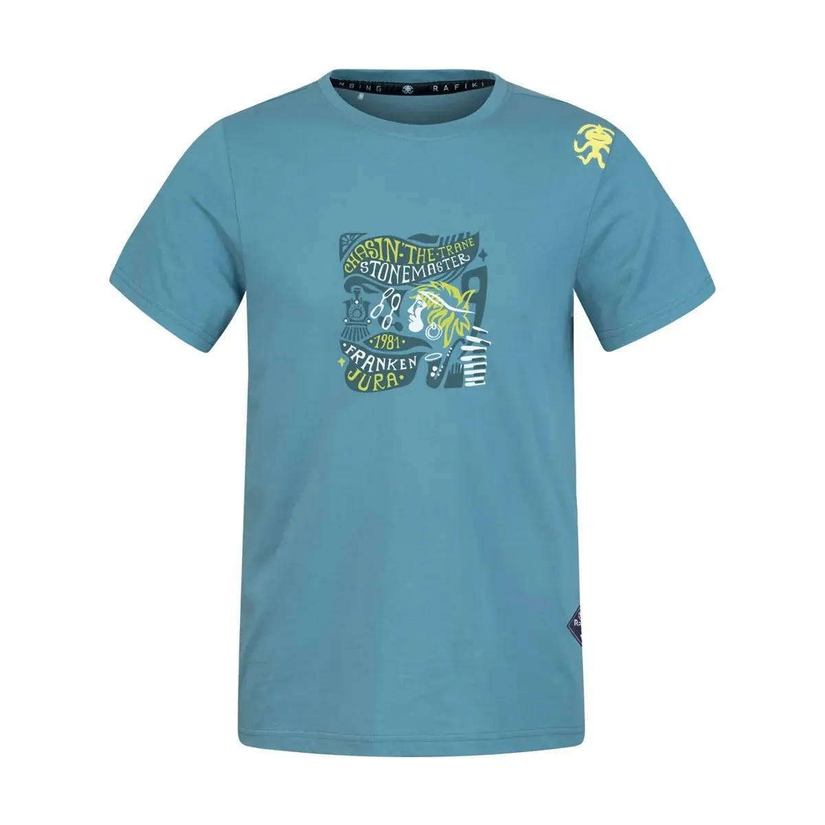 Herenshirt Rafiki Arcos brittany blue