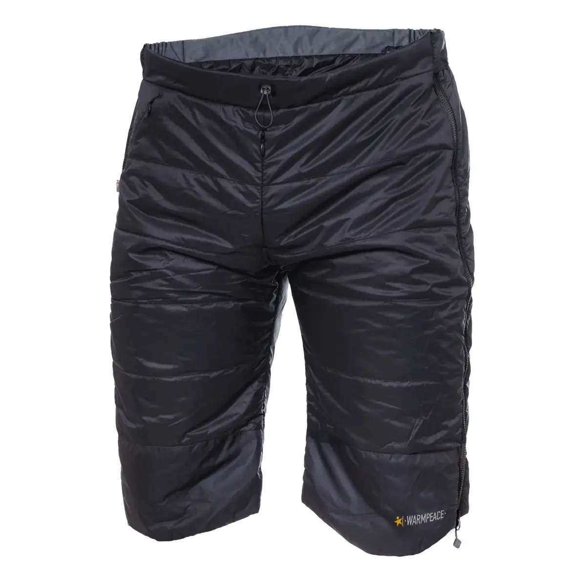 Warmpeace Heren gevoerde korte broek Warmpeace Rond Black/dark grey