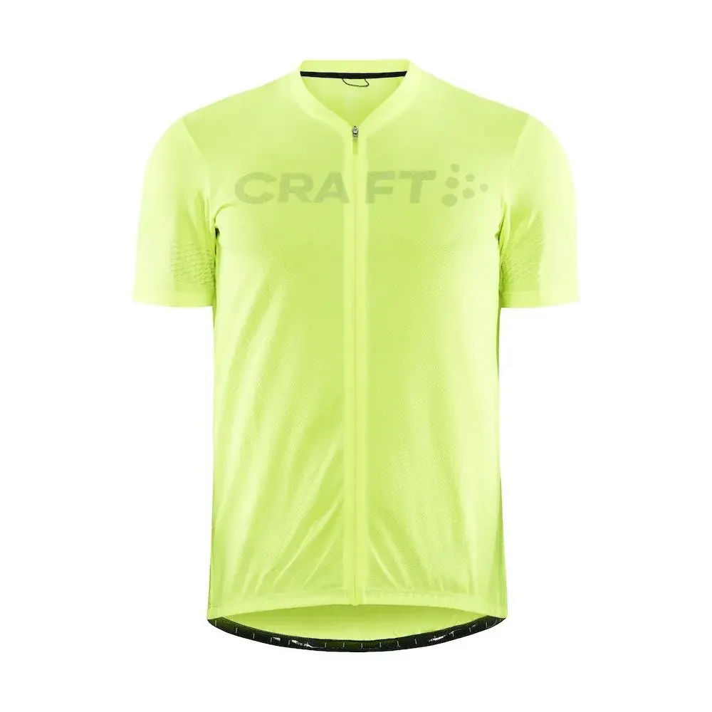 Heren fietsshirt Craft CORE Endur geel