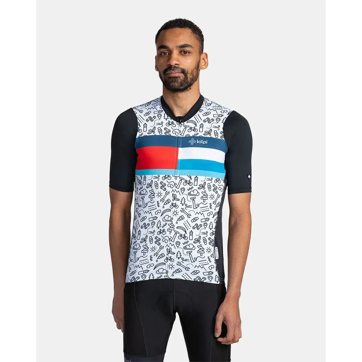 Heren fietsshirt Kilpi Rival-M zwart