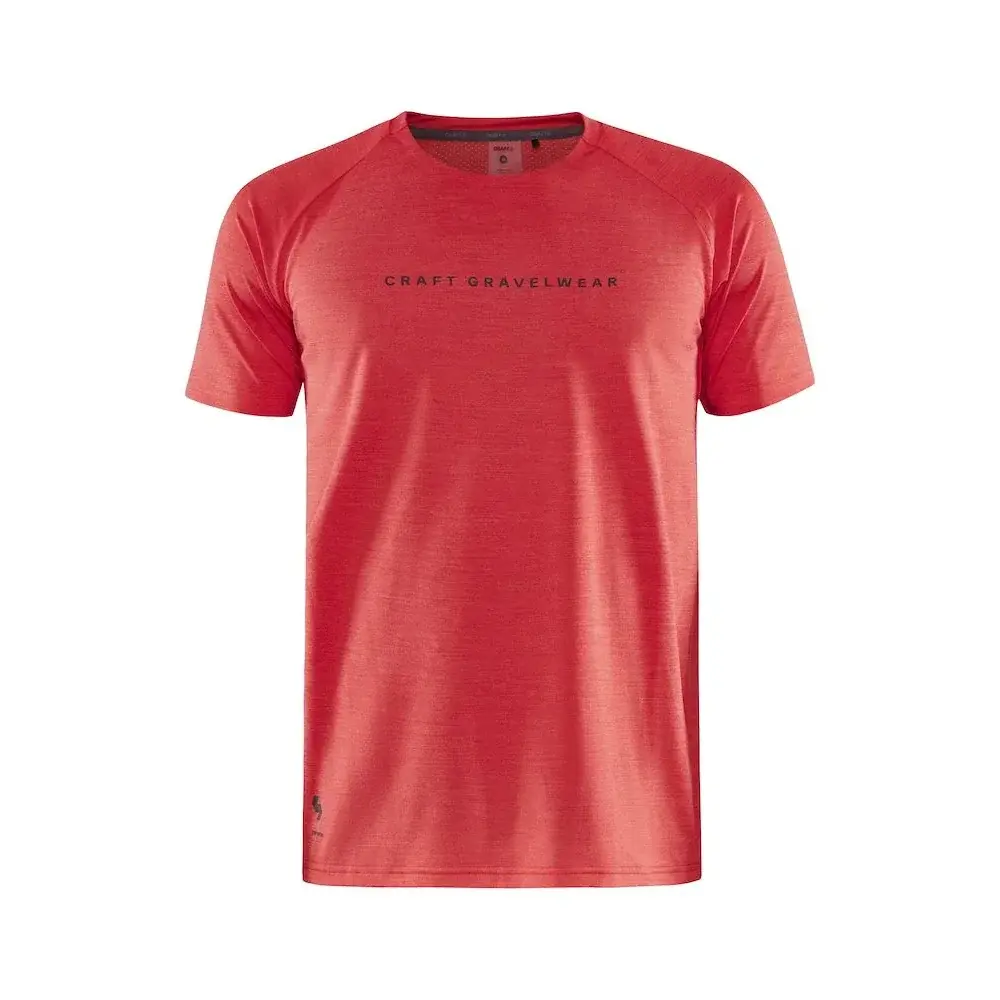 Heren fietsshirt Craft ADV Gravel rood