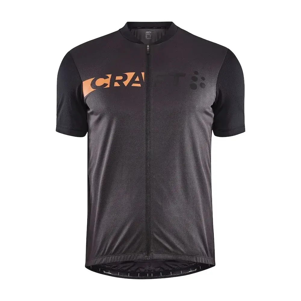 Heren fietsshirt Craft CORE Endur Logo grijs