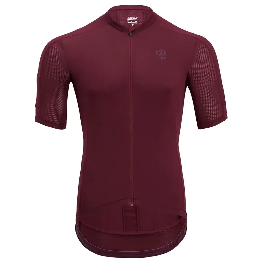 Silvini Heren sportshirt Silvini Ceno plum