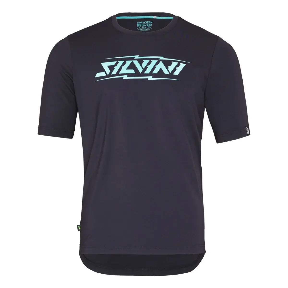 Silvini Heren sportshirt Silvini MD2633 Zinolo black-olive