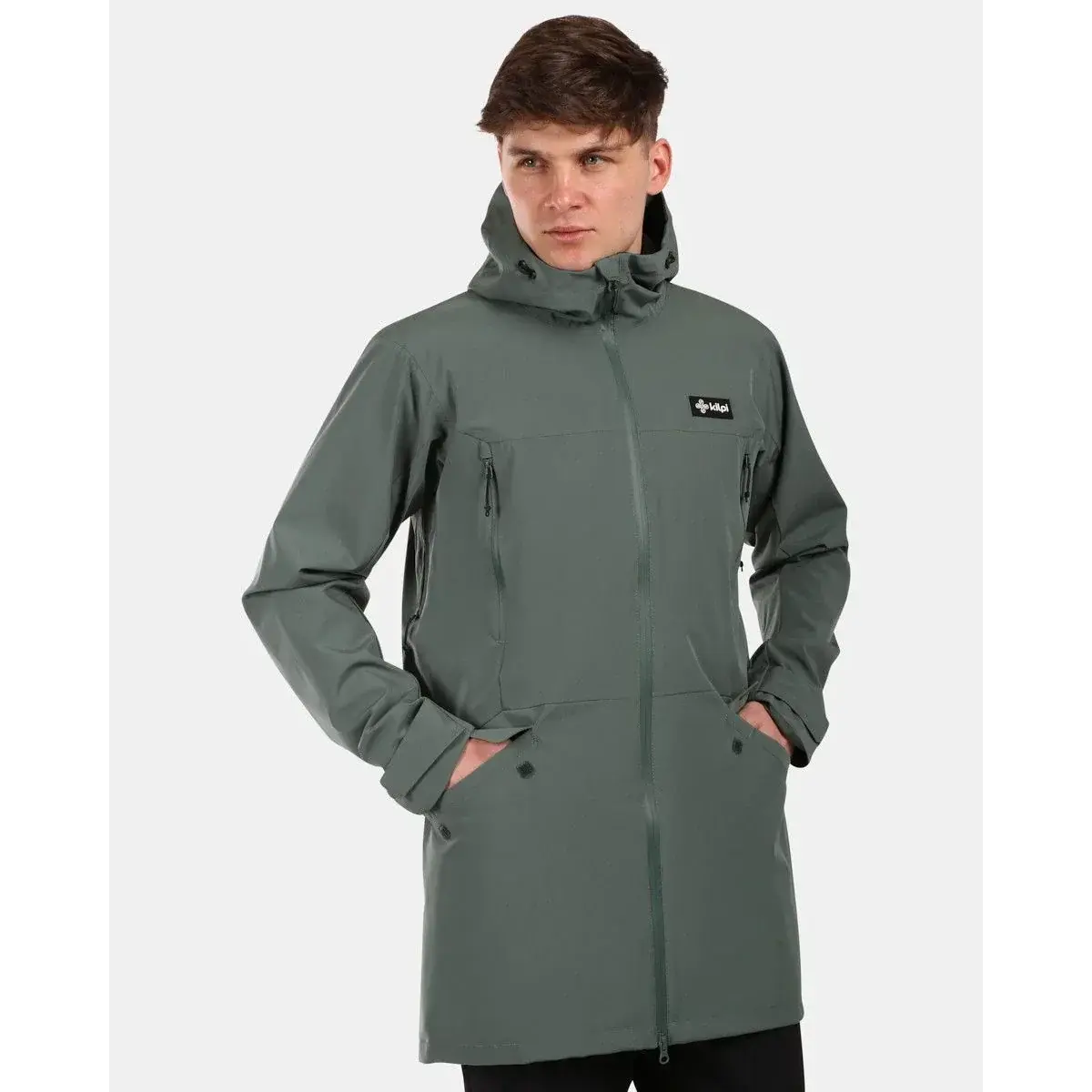 Heren outdoormantel Kilpi AYRA-M groen