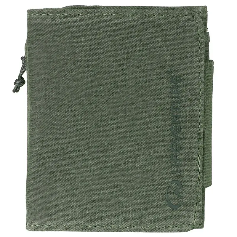 Lifeventure Portemonnee LIFEVENTURE Rfid Wallet Olive