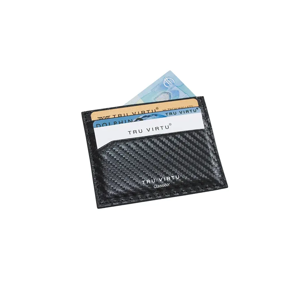 Tru Virtu Portemonnee Tru Virtu Soft Shell Hi-Tech zwart