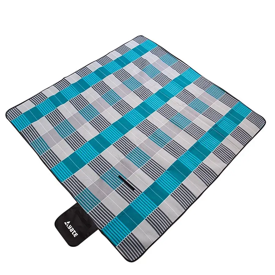 Yate Picknickkleed Yate fleece met PE-folie 200 x 200 cm blauw