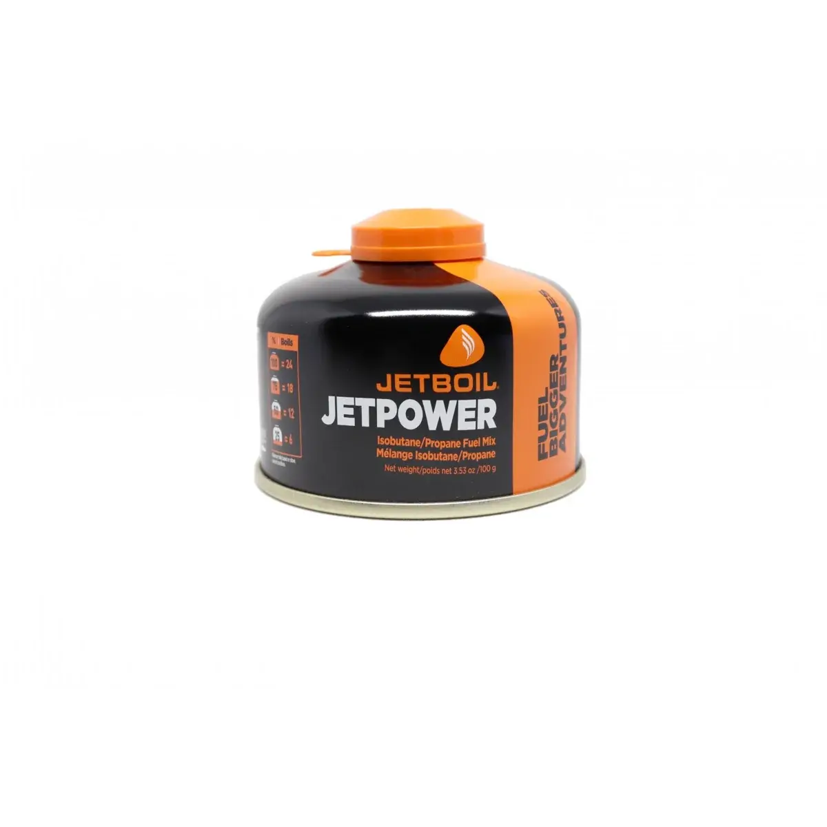 JetBoil Gascartouche JetBoil Jetpower Fuel black 100g
