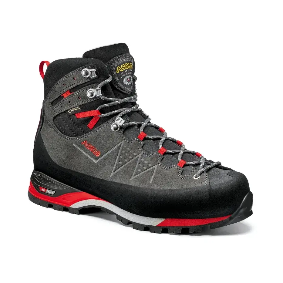 Bergschoenen Asolo Traverse GV graphite/red/a619