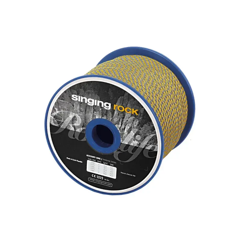 Singing Rock Reepsnoer Singing Rock 6mm spoel 100m