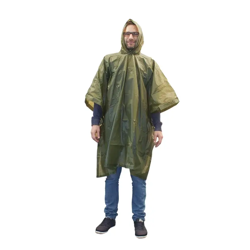 HIGHLANDER Poncho HIGHLANDER PVC olijf