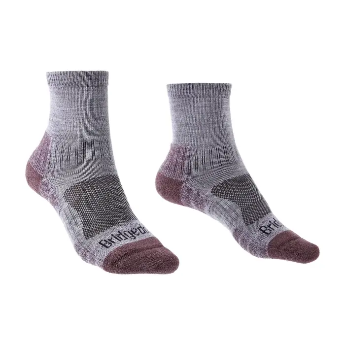 Bridgedale Sokken Bridgedale Hike Lightweight Ankle Merino Performance Women's heather/damson/814