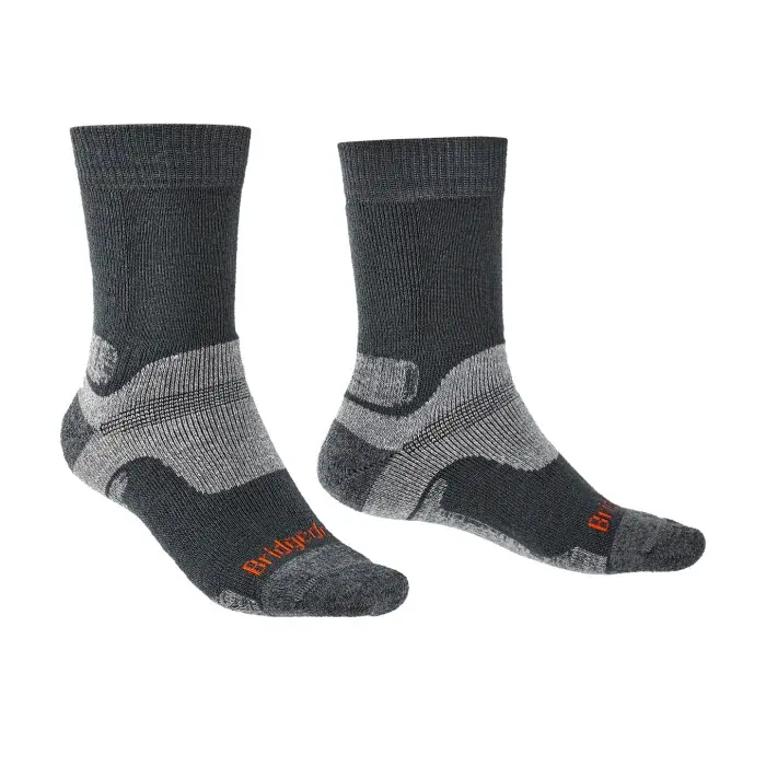 Sokken Bridgedale Hike Midweight Boot Merino Performance gunmetal/866