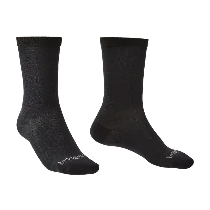 Bridgedale Sokken Bridgedale Liner Coolmax Liner Boot x2 black/846