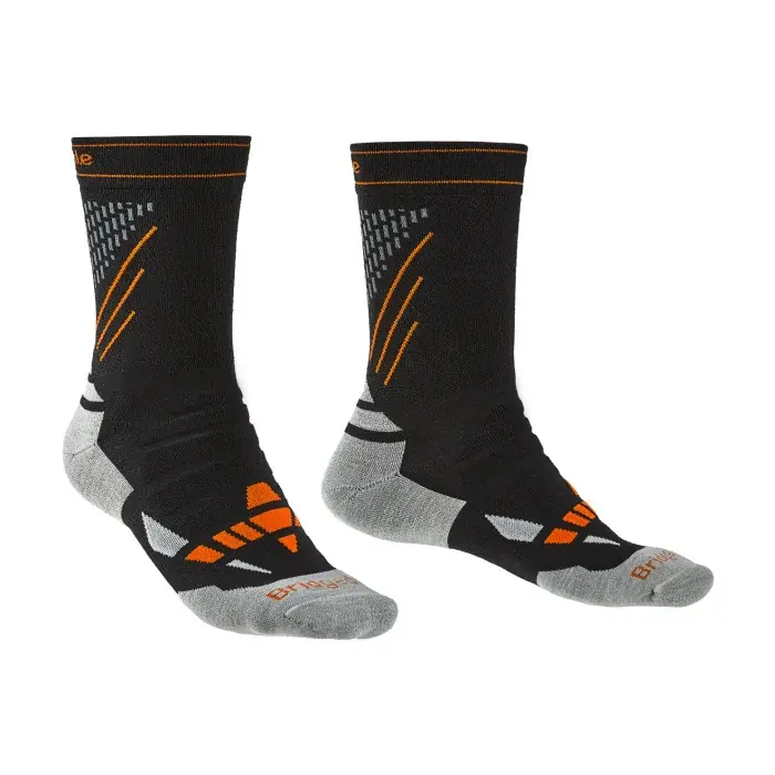 Bridgedale Sokken Bridgedale Ski Nordic Race black/stone/850