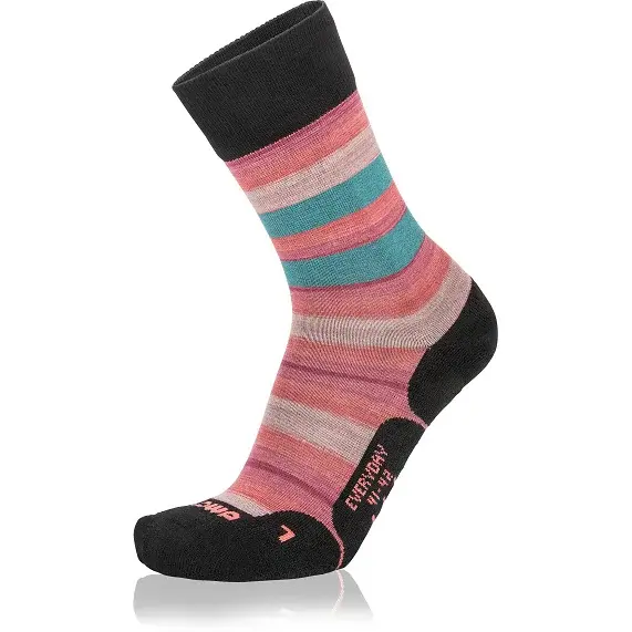 Sokken Lowa Everyday pink/tuquoise