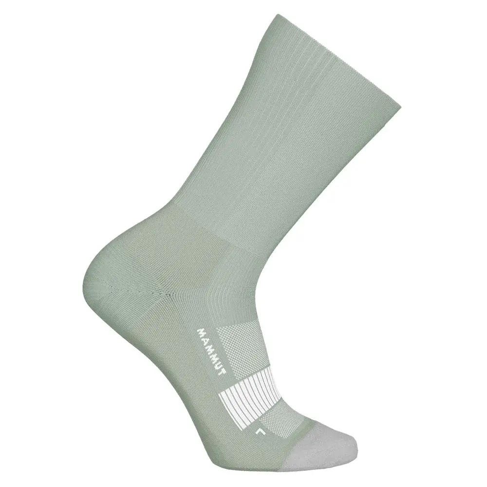 Mammut Sokken Mammut All-Mountain Targeted Cushion Merino Crew 1315 silver sage-white