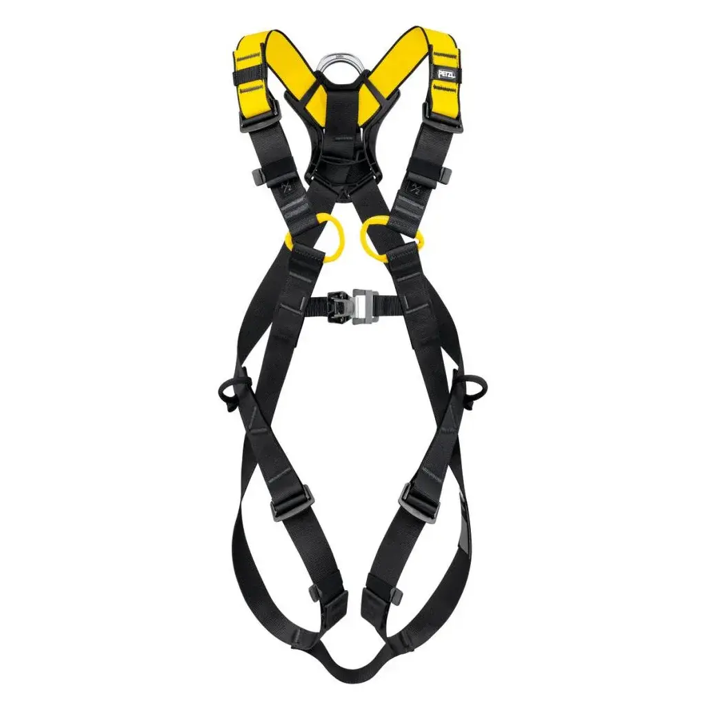 Harnas Petzl Newton European version Black/yellow
