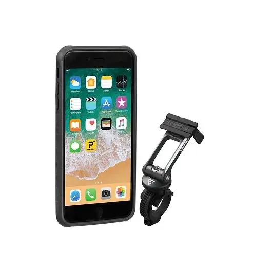 TOPEAK Etui TOPEAK Ridecase voor iPhone 6 Plus / 6s Plus / 7 Plus / 8 Plus zwart/grijs