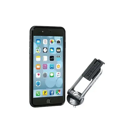 TOPEAK Etui TOPEAK Ridecase voor iPhone 6 Plus / 6s Plus / 7 Plus / 8 Plus zwart