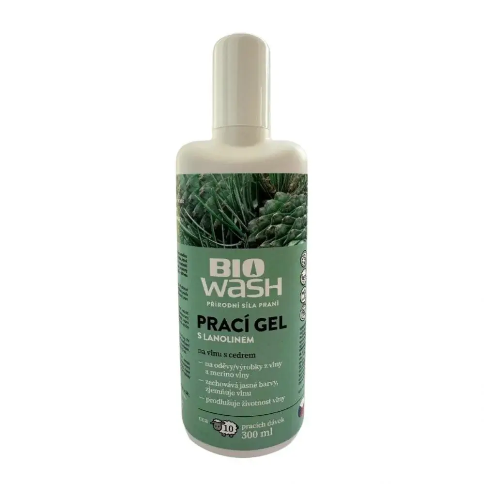 BioWash Wolwasgel met ceder BioWash 300ml