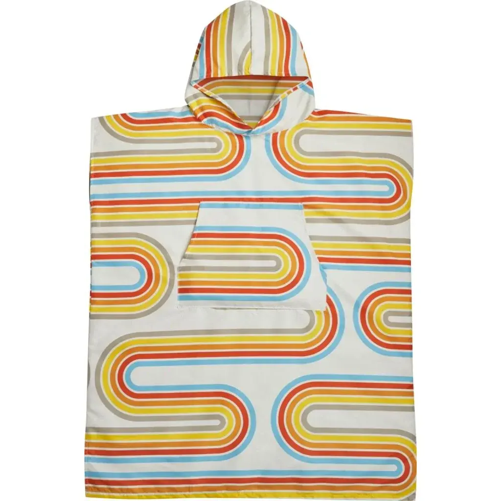 Omkleedponcho PackTowl Changing Poncho retro curve